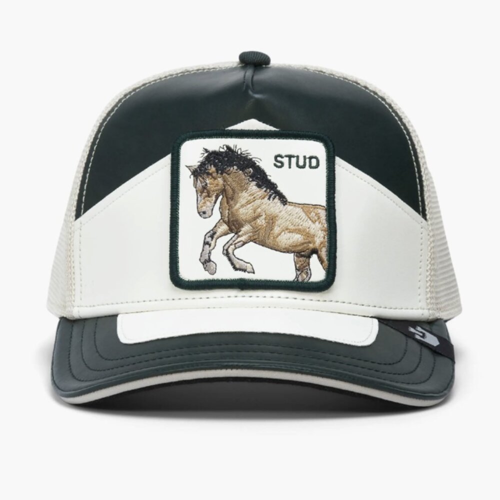 Goorin Bros. Moto Stud Faux Leather Trucker Hat, Alternate, color,  Goorin Bros.